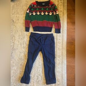 3T Andy & Evan Christmas Two Piece Outfit